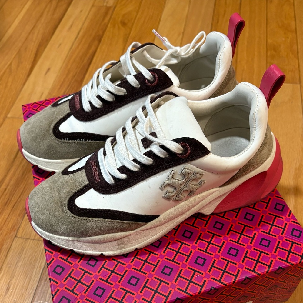 Tory Burch Good Luck Trainer Sneakers